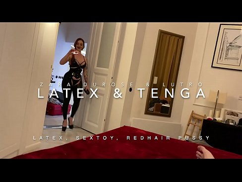 ❤️ Nwa nkịrịkọ na-acha uhie uhie yi uwe latex nke nnochi anya Ihe gba ọtọ ❌